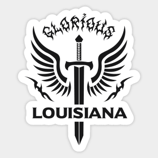 Glorious Louisiana Sticker